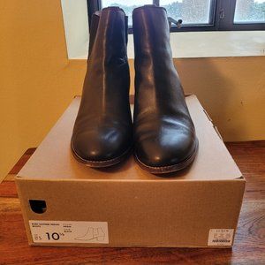 Leather JCrew Ankle Boot